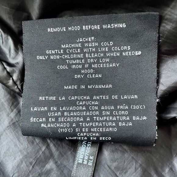 Marc New York Black Quilted Puffer Jacket - Size: Medium - Picture 9 of 11